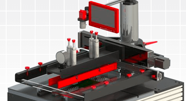 SMT Tooling Marksman screen robotic automation printer